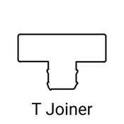 Knotwood *NEW* DRILLED Decking Board Plank T Joiner - 5650mm